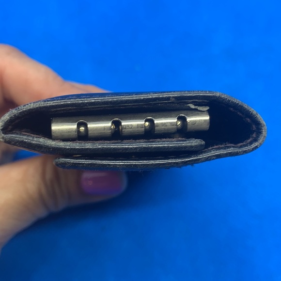 Gucci vintage black key holder wallet Sheri web - Picture 5 of 5